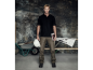Preview: Poloshirt Job+ in schwarz