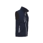 Preview: Softshell Weste Modell CLIMB in Deep Blue
