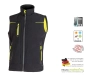 Mobile Preview: Softshell Weste Modell UNIVERSE in Black Carbon