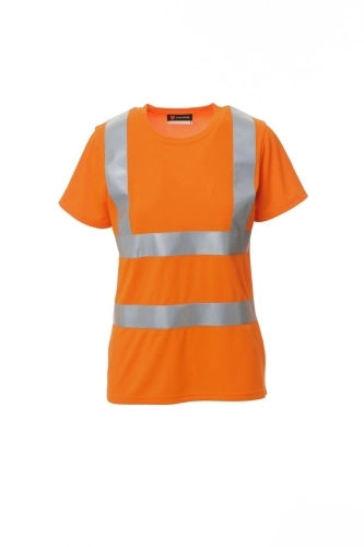 Damen Warnschutz T-Shirt AVENUE LADY in fluoorange