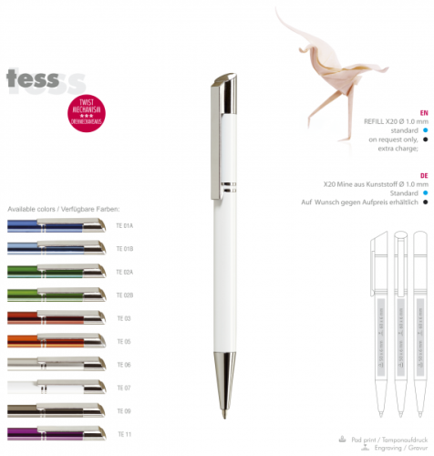 Prestige metal ballpoint pen TESS