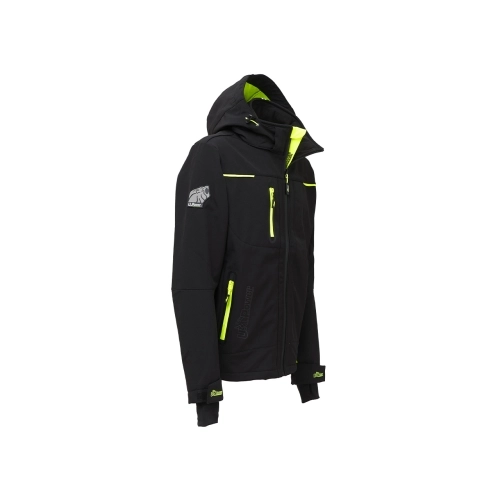 Softshell Jacke Modell SPACE - Black Carbon